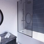 Шторка на ванну стационарная фото 4