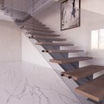 Ограждения и перила для лестниц на точечных креплениях фото 8